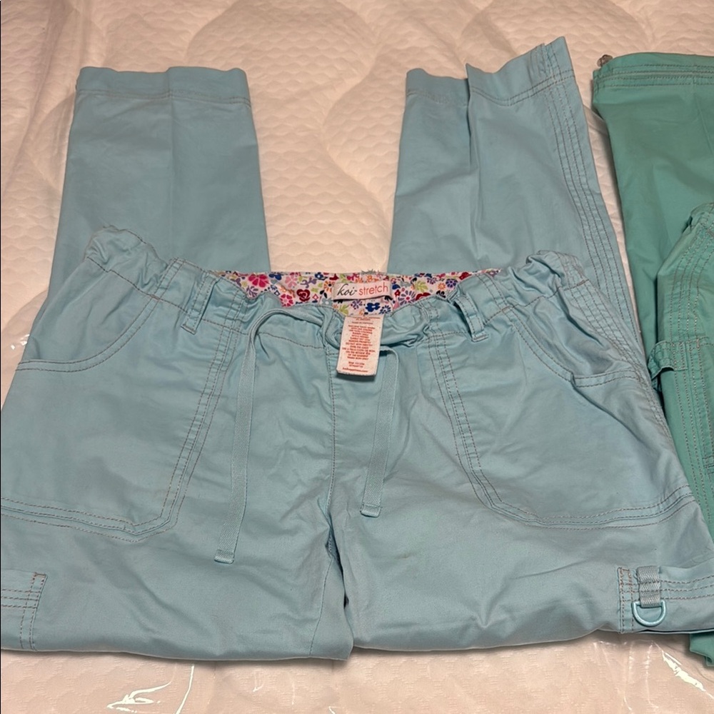 Light Blue Drawstring Pants